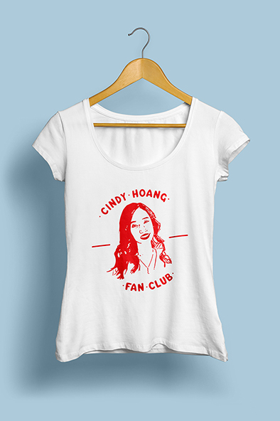 Cindy’s Fan Club – Volleyball Team Logo